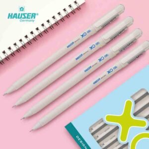 Hauser Germany Xo 0.7Mm Gel Pen | Blue, Black & Red | Pack of 10 PenHauser Germany Xo 0.7Mm Gel Pen | Blue, Black & Red | Pack of 1 Pen