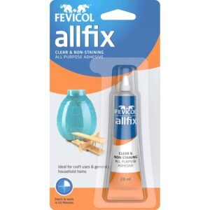 Pidilite Fevicol Allfix Clear And Non-Staining All Purpose Adhesive [20 ML] Pack Of 1