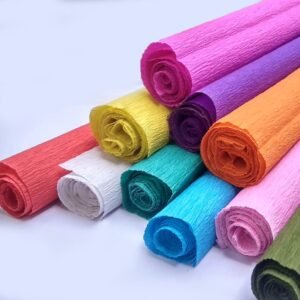 Crepe Paper for DIY Flower Making and Wrappin | Color Crepe Paper 25Cm X 50Cm,1 Sheet