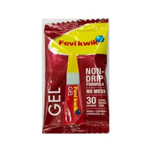Fevikwik Gel One Drop Instant Adhesive | Multipurpose Gel | Easy to Use | Hassle Free | Ideal for Art & Craft | Can be used on variety of surfaces | Create, Make, Decorate | 3g, Pack of 4
