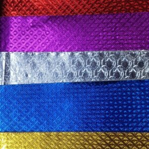 Paper for Pooja, Decoration, Packing (19x14 Inches) - Pack of 1 Multicolor Sheets